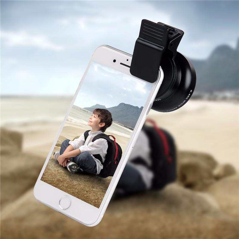 Product Introduction of [ COD ] APEXEL Lensa Super Wide Angle Lens 0.45X + Macro Smartphone - APL-0.45WM 8