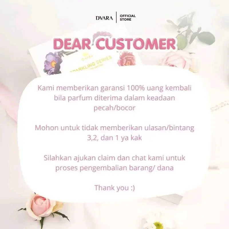 PARFUM HIGH LONG LASTING DVARA SPARKLING SERIES, DAPAT 3 PARFUM PREMIUM TAHAN LAMA 3