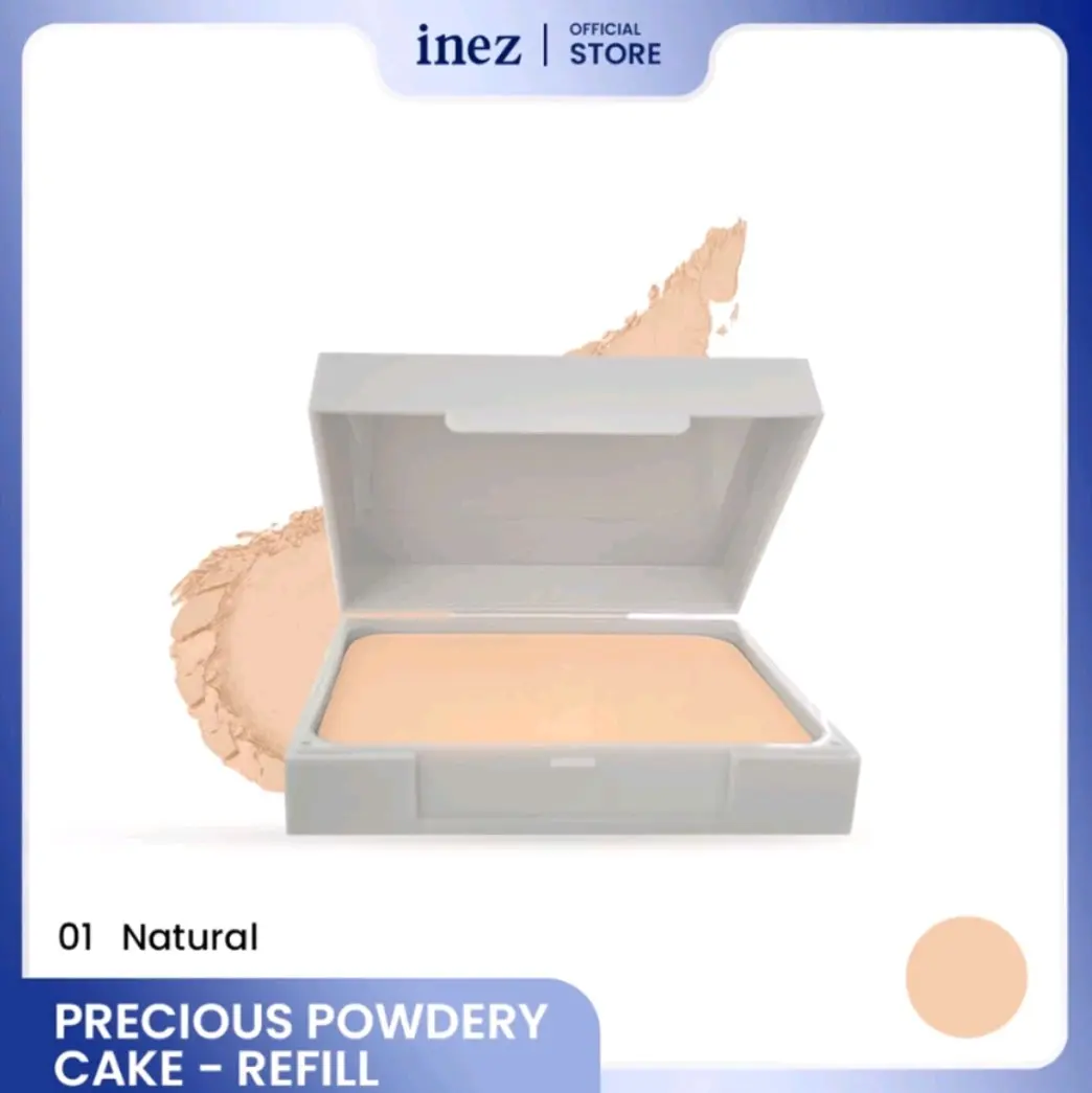 Inez Refill Precious Powdery Cake/Isi ulang/Extract Wajah