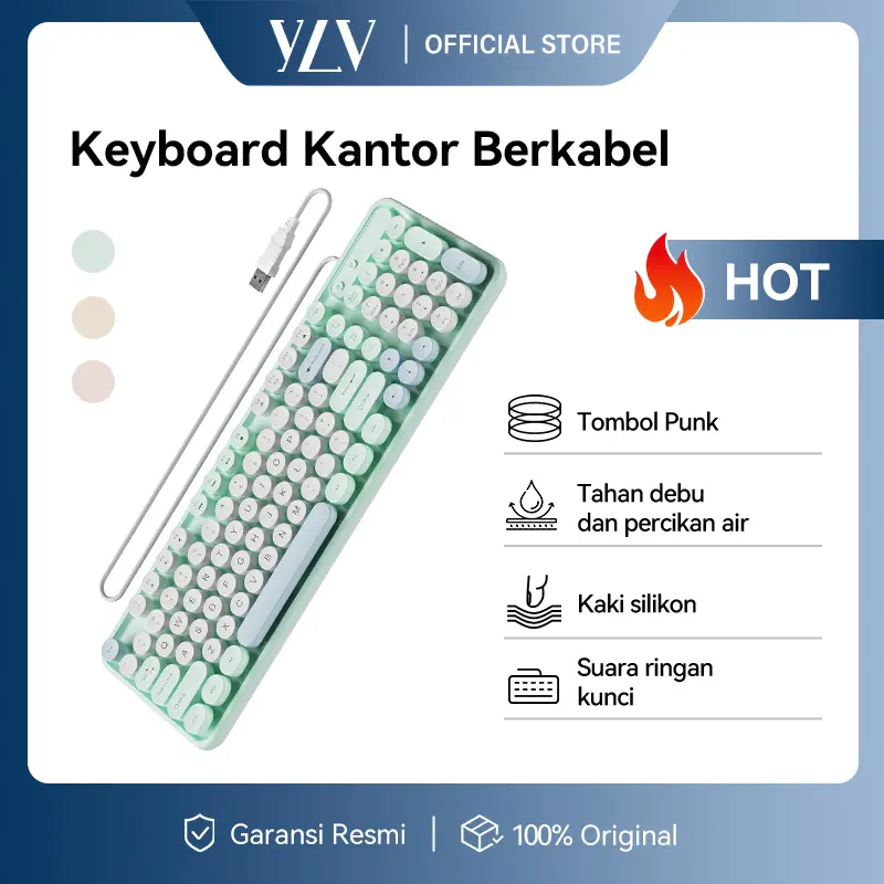 K54 Hijau + Putih + Biru