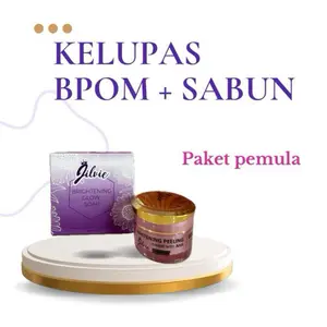 JILVIE CREAM KELUPAS SABUN (PAKET PEMULA BPOM)