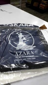 Product Review of Azara Sultan Voal Polos Hijab Segiempat Bahan Voal Premium Metal Logo Pouch / Logo Print Kemasan Plastik ukuran standar from s**🥺 0