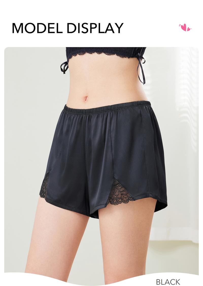 Product Introduction of 6IXTY8IGHT ESME SATIN SLEEP SHORTS FOR WOMAN GIRL HW09575 6