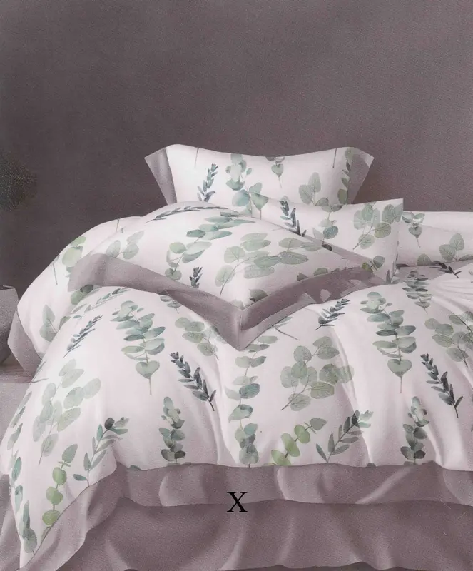 Sprei Sutra Serat Bambu Dallena / Biela / Deem gold / Groente / Corner / Noah Blue / Noah Brown - Roemah Sprei 3
