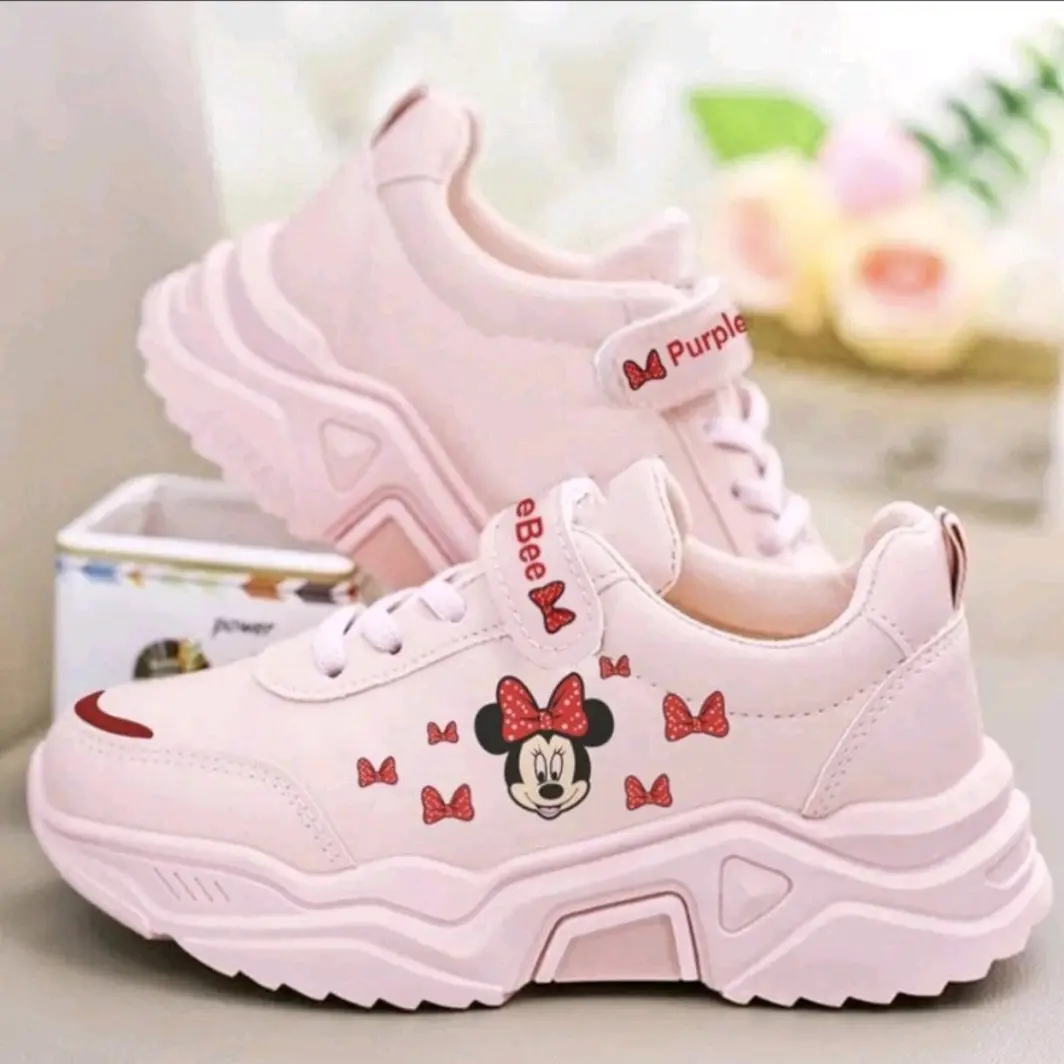 SEPATU SNEAKERS ANAK PETEMPUAN/SEPATU SEKOLAH ANAK SD/TK SEPATU ANAK PEREMPUAN