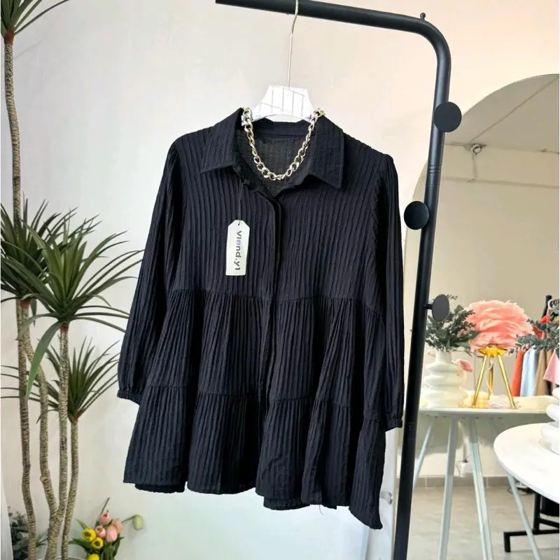 Blouse Polos Wanita / Atasan Cewek Korea Style / Blus Premium Cewek 1