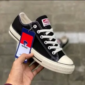 PROMO Ventela Ethnic Low Black Natural Casual Sneakers Shoes Pria Wanita Hitam Kasual sale sepatu cowok