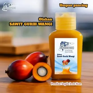 Essen Olahan Kelapa Sawit Amis Wangi Gurih Umpan Pancing Untuk Semua Jenis Ikan