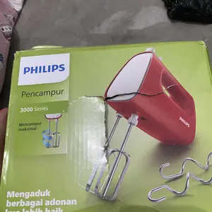 Philips Mixer (Hand Mixer) - HR1552 - 170 Watt , Mixer Philips Chopper Mixer