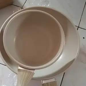 [EXCLUSIVE BABYOLIV] TEXANIASET Wajan Anti Lengket PINK 30cm + Saucepan PINK 20cm Multifungsi Kitchenware