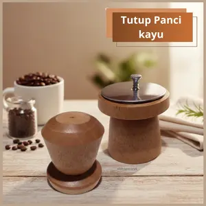Tutup Pentol Panci Kayu - Sentuhan Rustic untuk Dapur Aesthetic