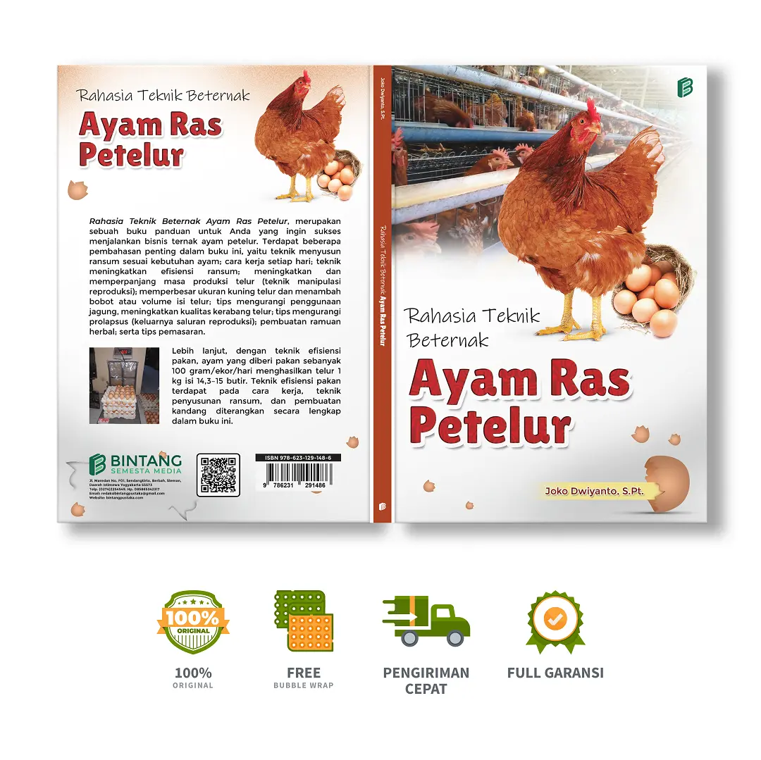 Rahasia Teknik Beternak Ayam Ras Petelur - Joko Dwiyanto, S.Pt.
