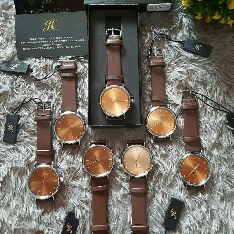 Jimshoney Watch 8123 - Jam Tangan Wanita  Analog Wanita Original Timepiece Import Trendy 5