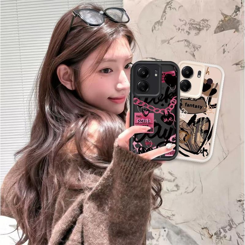 Casing For Redmi 13C POCO C65 Trend Couple Soft TPU Shockproof Silicone Phone…
