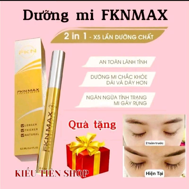 Dưỡng Mi FKN MAX Phiên bản Cao cấp Sài Cho Ngày Và Đêm , Sử Dụng Được Cho Nam Và Nữ , hổ Trợ Tình Trạng Mi Mày Thưa Ngắn, Dung Tích 6.5ml