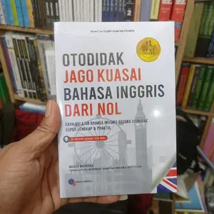 Buku OTODIDAK JAGO KUASAI BAHASA INGGRIS DARI NOL