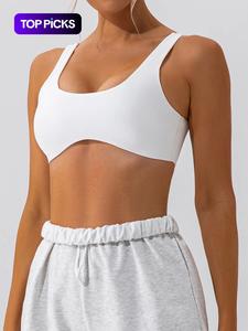 Brasier deportivo sin varillas para mujer, cómodo y transpirable, ropa deportiva para damas para uso interior y exterior, regalo del Día de San Valentín para chica
