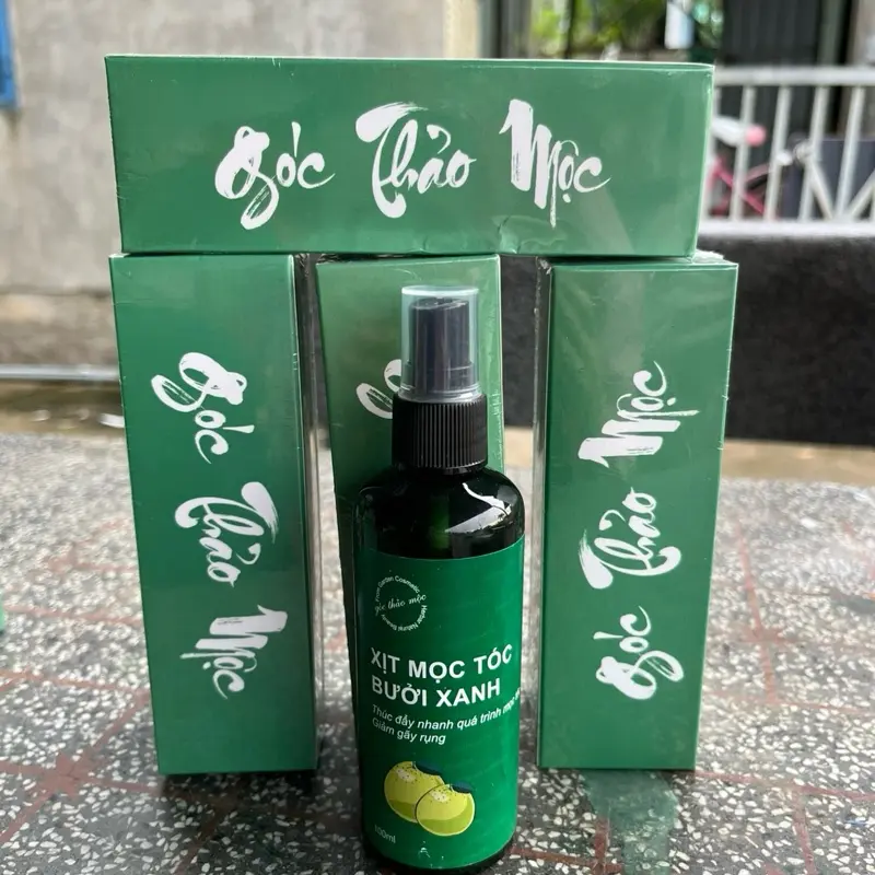 Combo 5 Chai Xịt Bưởi Hỗ Trợ Mọc Tóc Con Phục Hồi Tóc 100ml Giúp Tóc Mềm Mượt & Khỏe Mạnh 8