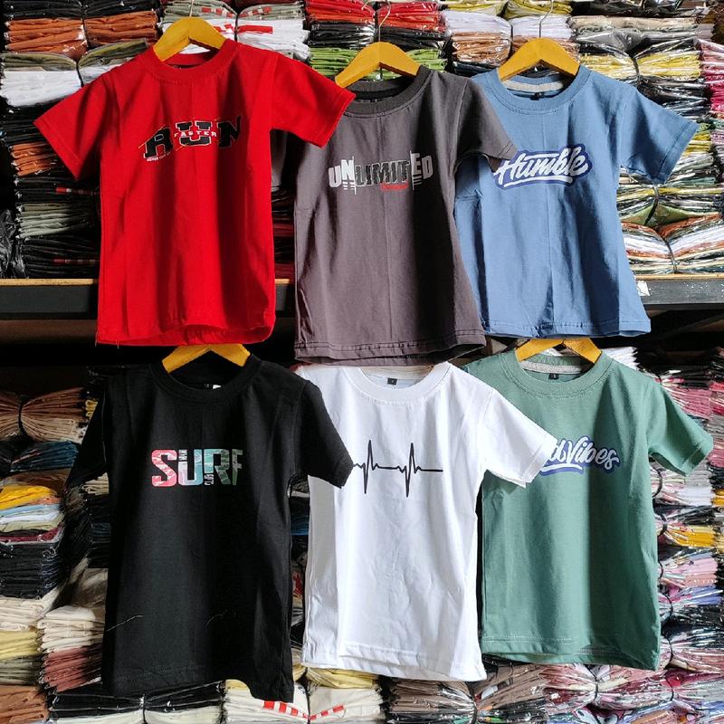 Kaos tanggung kaos junior karakter distro labubu kekinian Anak Fashion 2