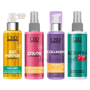 CBD SERUM Keratin / Collagen / Color Shield Serum Vitamin Spray 100ml Perawatan Kering