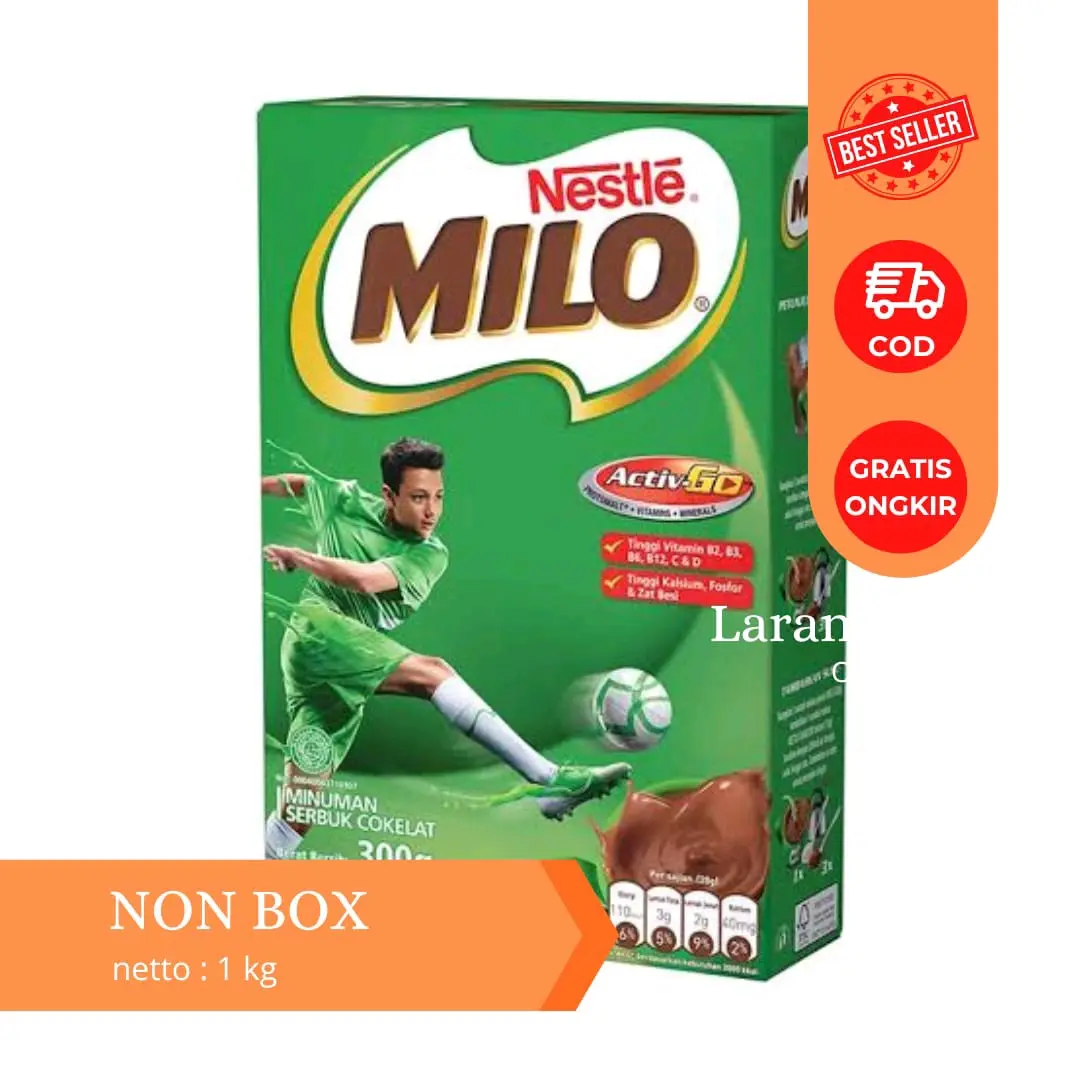 1 kg Susu Bubuk Milo enakkk minuman coklat