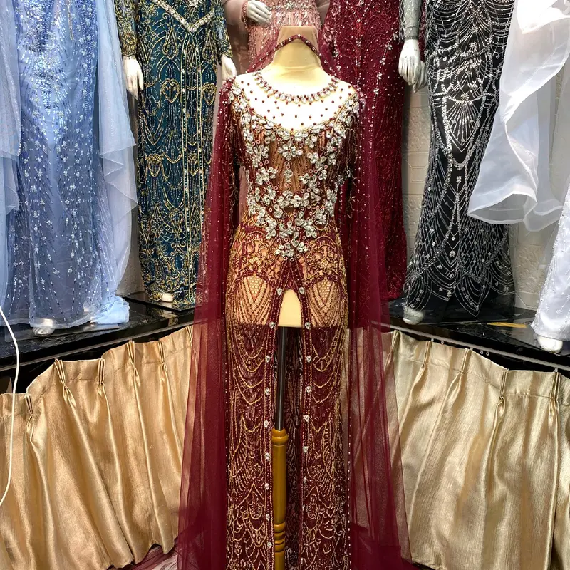 kebaya akad santili / santili full payet 2