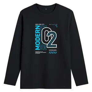 SHERNLY Kaos Distro Lengan Panjang SP.004,Atasan Dewasa Premium Digital Printing Pria Wanita Casual Baju Distro Cotton Single 24s VATOR INK