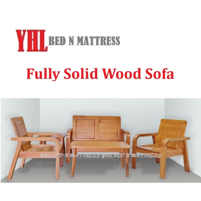 YHL New Fully Solid Wood Sofa 1