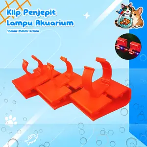 Clip Kliper Lampu Aquarium Penjepit LED Celup & Klem Serbaguna