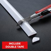 Gambar TaffHOME Lis Strip Pintu Sealing Strips Water Stopper Bar 1M - IB311 - Putih dari Taffware Official Store Kota Administrasi Jakarta Barat 2 Tokopedia