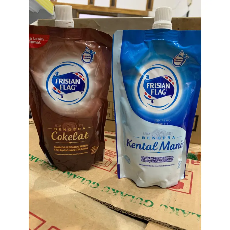 3 pcs Frisian Flag Bendera 260gr Kemasan Pouch 260 gram Susu Milk