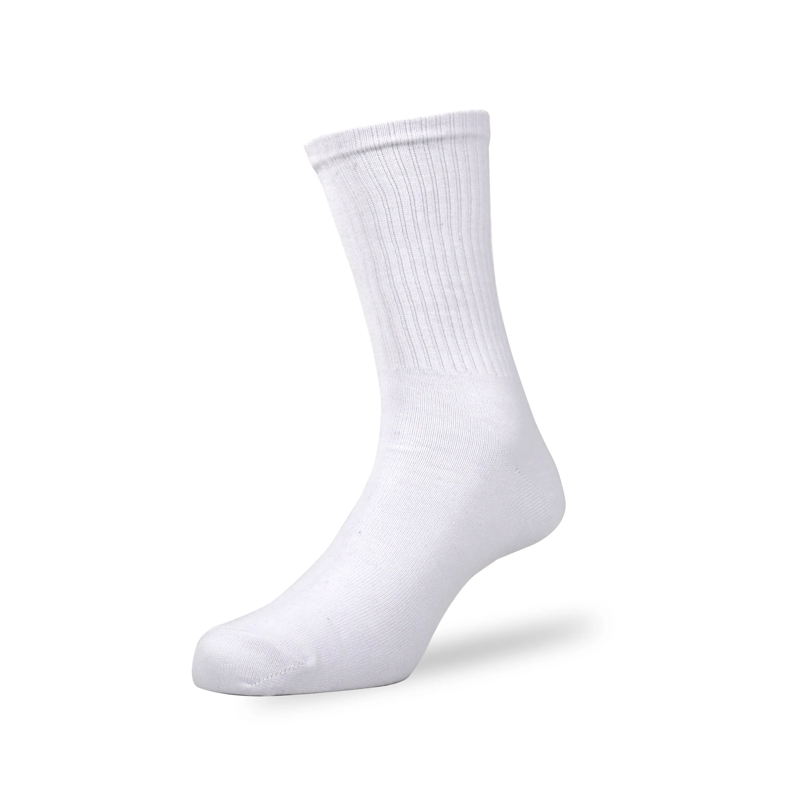 Cosmic Kaos Kaki WHITE BASIC SOCKS Tebal Kerja Pria Casual Pendek