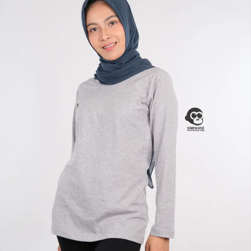Simpanse KAOS NON BUSUI SIMPANSE Lengan PANJANG 6