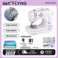 Gambar ALL FLYING 505A Mesin Jahit Mini Listrik Praktis 12 Pola Jahitan Beragam Dilengkapi Lampu LED Bonus Meja Jahit dan Kotak Benang Cocok DIY Rumahan untuk Pemula Hemat Tempat BISA COD - Mesin jahit tunggal dari ALL FLYING. ONLINE SHOP Kab. Tangerang 1 Tokopedia