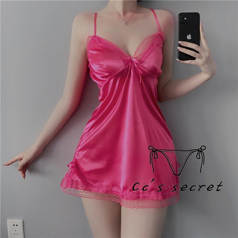 Cc's secret Nightgown for women summer sexy new lace disposable tearable suspender nightgown summer pajamas 0