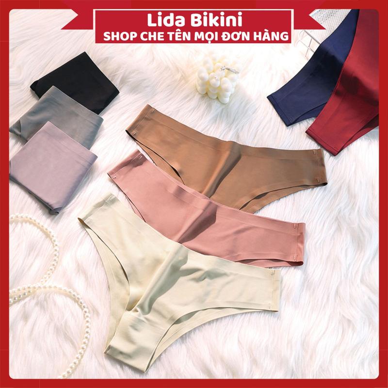  Set 10 Quần Lót Nữ Đúc Su Cao Cấp Không Đường May Co Giãn Mềm Mại Thoáng Mát MÃ 8011 