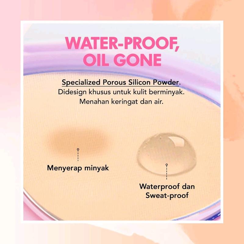 DAZZLE ME Muse Pressed Compact Powder Foundation ALL VARIAN 5