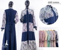 Gambar GAMIS OZIAS CERUTY PREMIUM 03950 LD 105 I Gamis Mewah Kondangan I Fashion Muslimah Dewasa l Busui Friendly Panjang Nyaman Santai - Matcha dari Ozias.id Kota Administrasi Jakarta Barat 4 Tokopedia