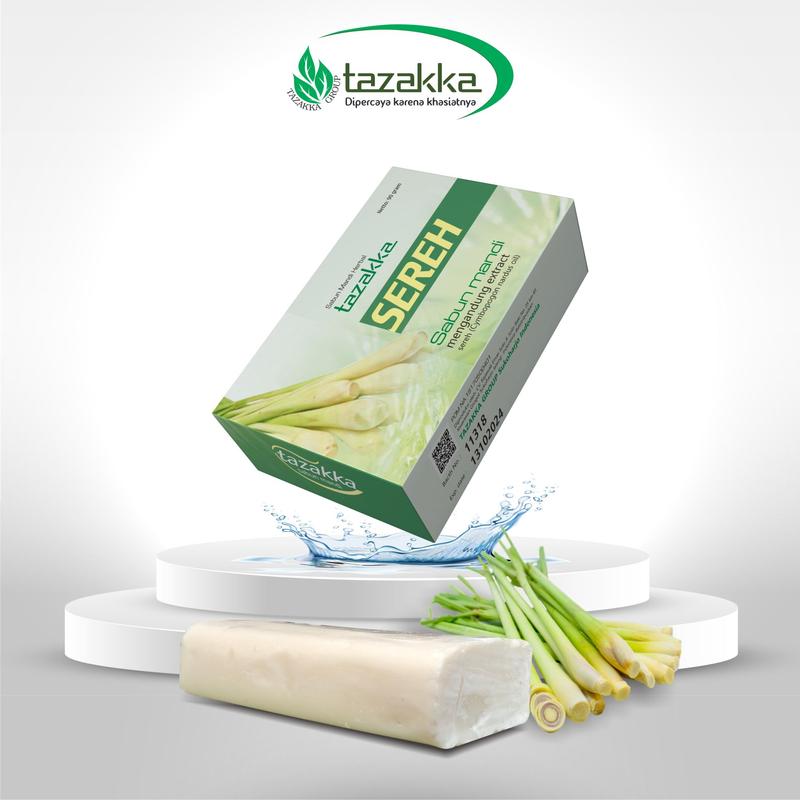 Sabun Mandi Herbal Ampuh Mengatasi Panu Dan Gatal Gatal Sabun Sereh Original Tazakka Perawatan Soap Tubuh Panu Kurap 4