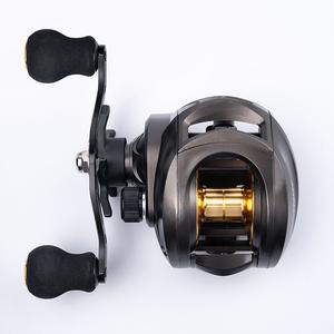 SEASIR Reel Pancing Baitcasting Mercury 5+1BB Nisbah Gear 7.2:1 Kuasa Tarikan 204g Sistem Brek Magnetik 10 tahap Berat Cengkaman Magnet N52 8pcs Sesuai untuk Memancing dengan Berat 8kg Sukan Memancing Luar R