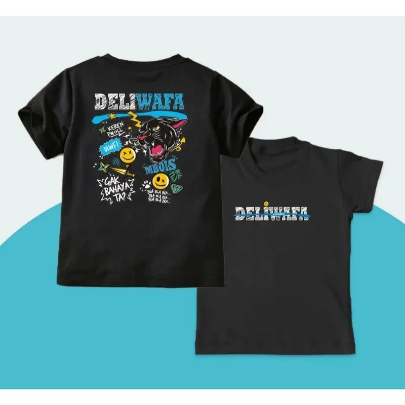 Kaos Anak Deliwafa Kids Mbois All Size S M L XL 0