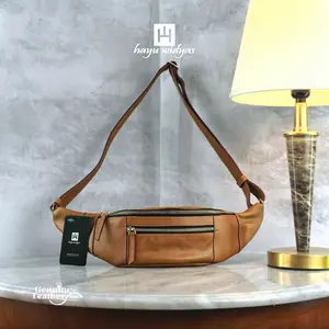 HAYU WIDYAS Waist tas kulit asli berkualitas - Tas Pria