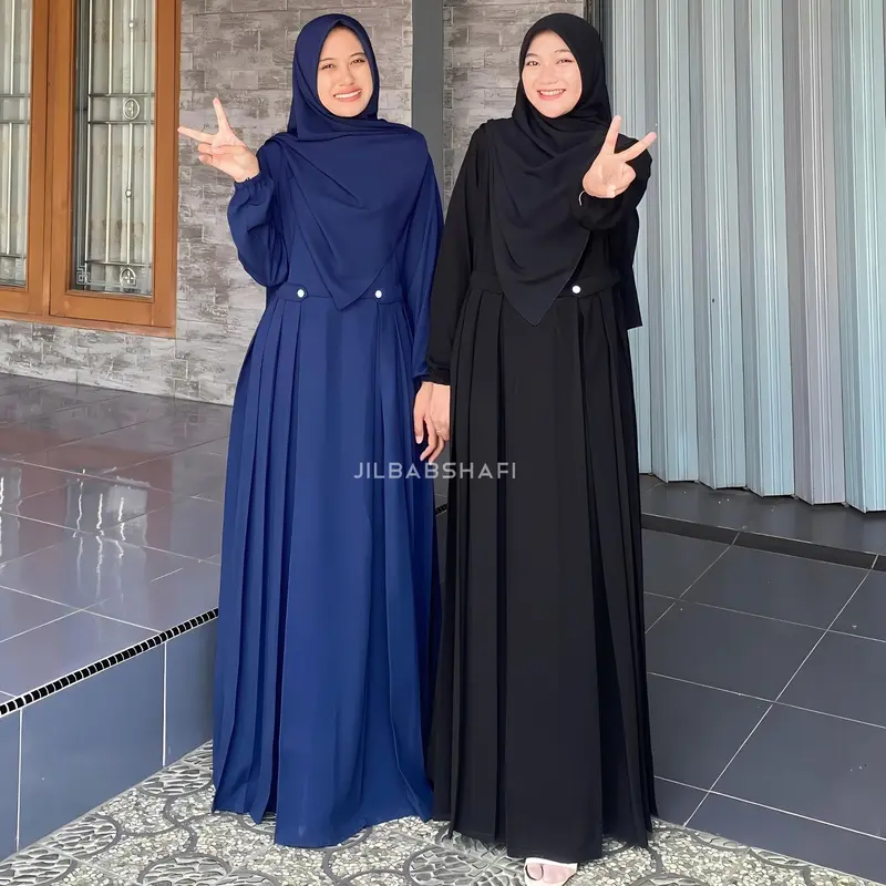 GAMIS NIKITA WOLFIS RAYON CRINKLE JILBABSHAFI 2