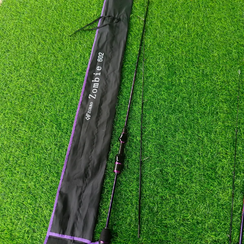 Joran Pancing Zorro Zombie Ungu UL Carbon Solid 180cm 2-6 lbs Lure 2-10g Tide BC&Spinning 4