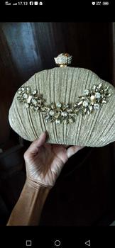 Product Review of Tas Pesta PRESLEY Embellished Crystal Box Clutch Wanita from v**a 0