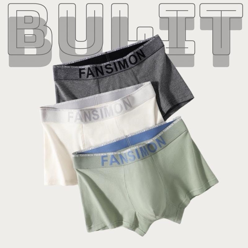 Set 4 quần sịp boxer nam SIMON cao cấp,chất vải cotton mềm mại kháng khuẩn,màu sắc đa dạng 3