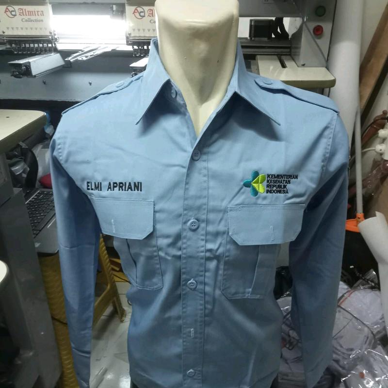 KEMEJA KEMENKES KEMENTERIAN KESEHATAN SERAGAM KEMENKES 7