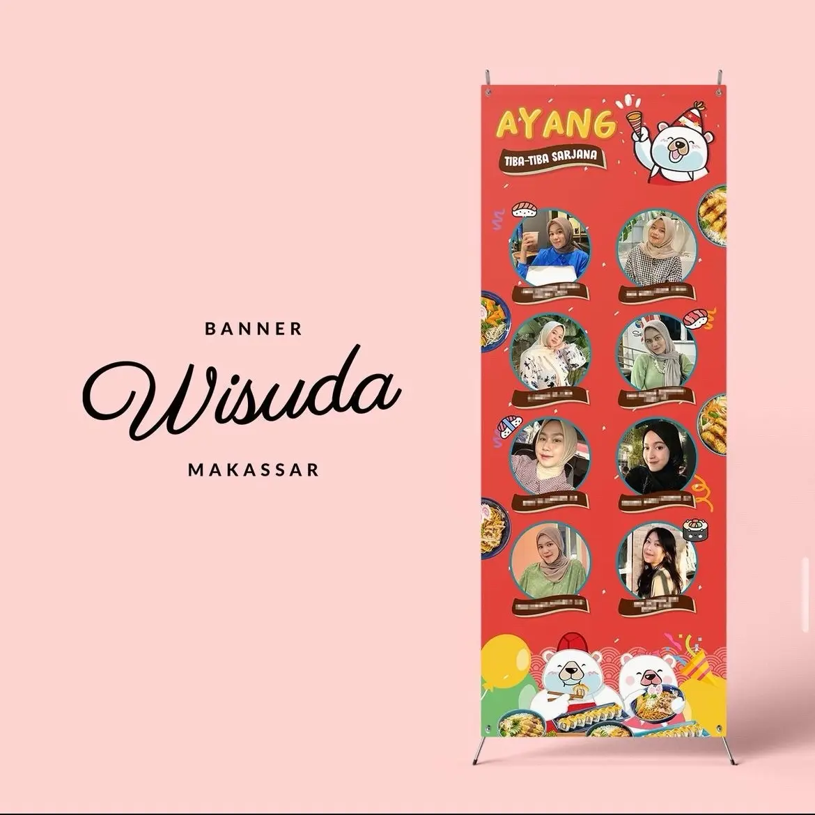 X Banner Desain - Spanduk Dekorasi untuk Acara