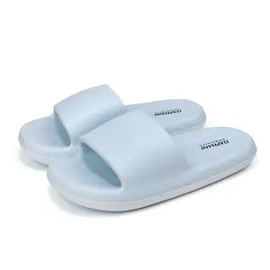 Sandal jepit wanita sol datar, anti selip outdoor, tahan lama, senyap & anti bau, untuk indoor & outdoor