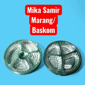 (100pcs)Mika Samir Marang Baskom Hajatan Sekat 4 dan Sekat 5